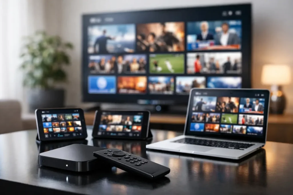 اشتراك IPTV لجميع الأجهزة بسعر ذكي