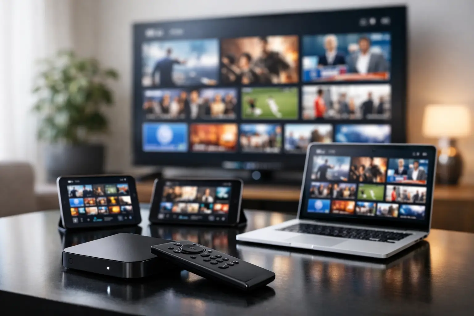 اشتراك IPTV لجميع الأجهزة بسعر ذكي