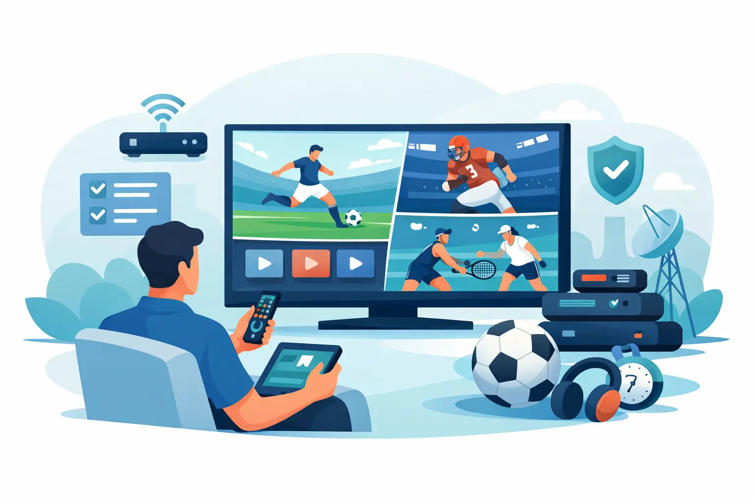 افضل اشتراك IPTV للرياضة