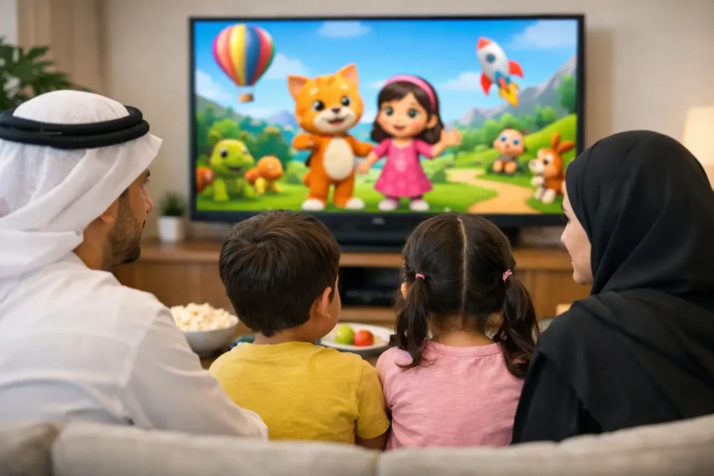 أفضل قنوات أطفال عربية مباشرة للعائلة