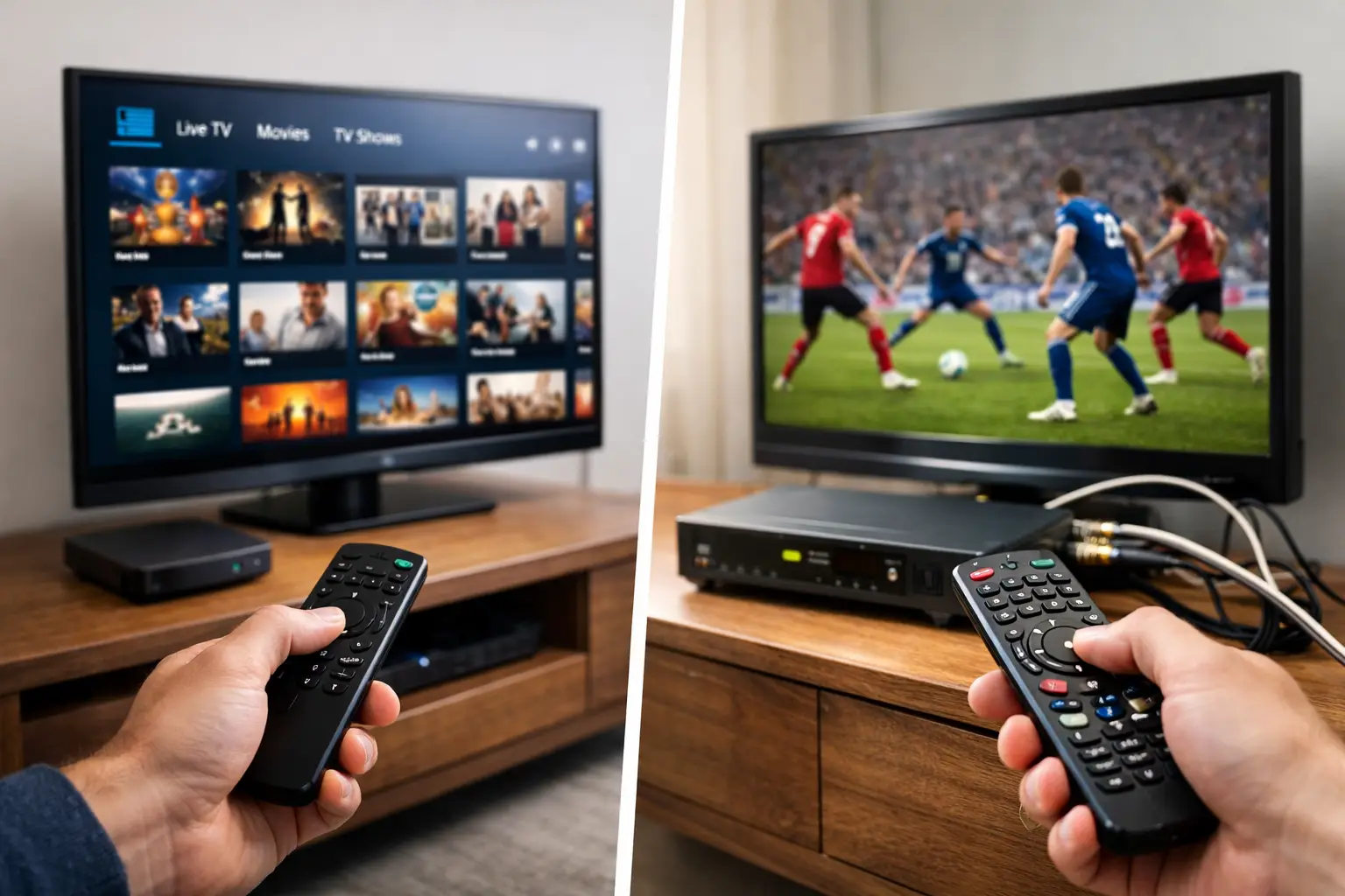IPTV أم الكابل التقليدي: أيهما أوفر لك؟