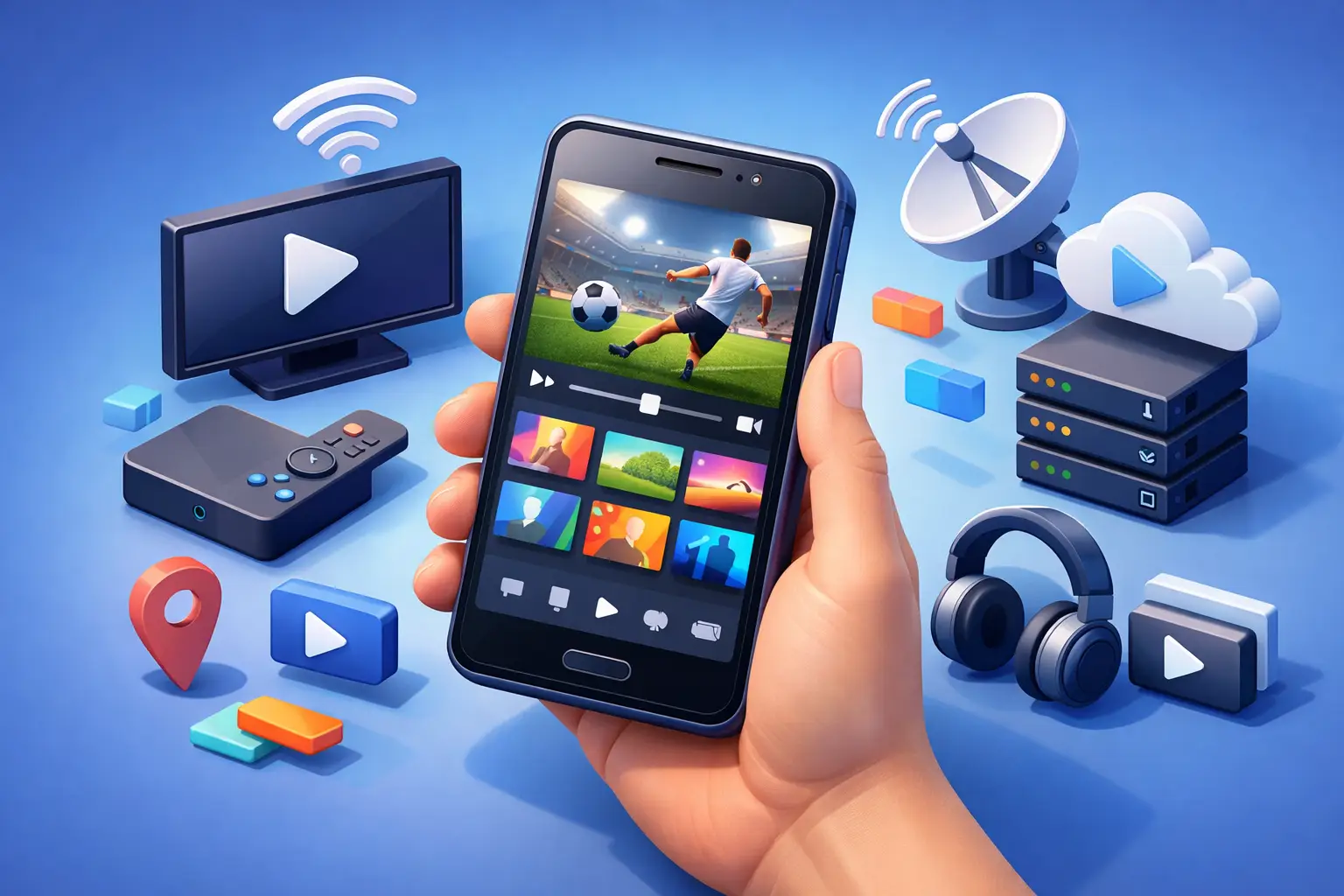 طريقة استخدام IPTV على الجوال خطوة بخطوة