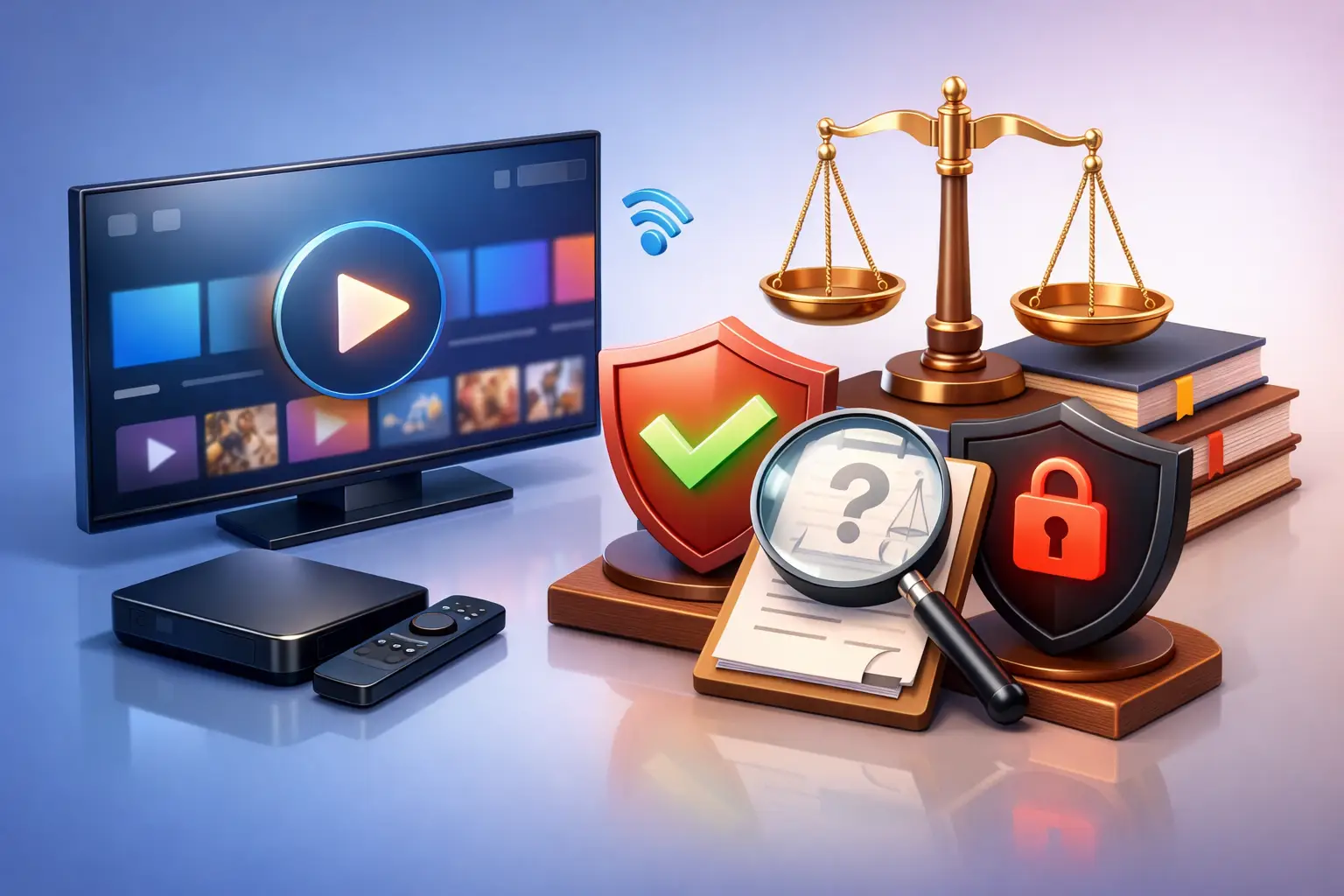 هل اشتراك iptv قانوني؟ كيف تتأكد قبل الدفع