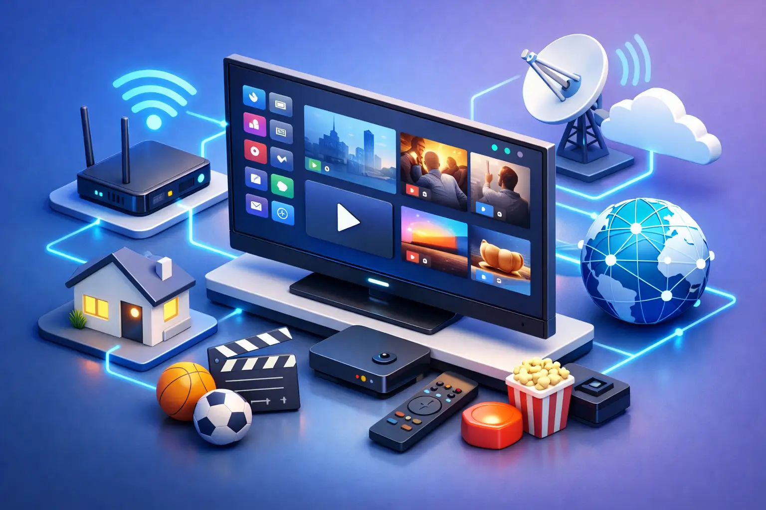 هل IPTV مناسب للإنترنت المنزلي فعلًا؟