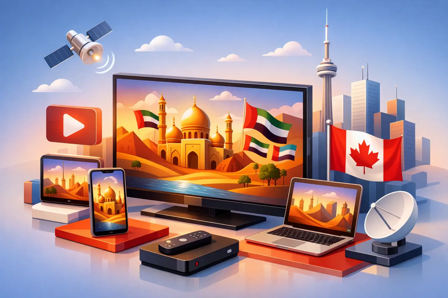 قنوات عربية كندا: بلدك على أي شاشة