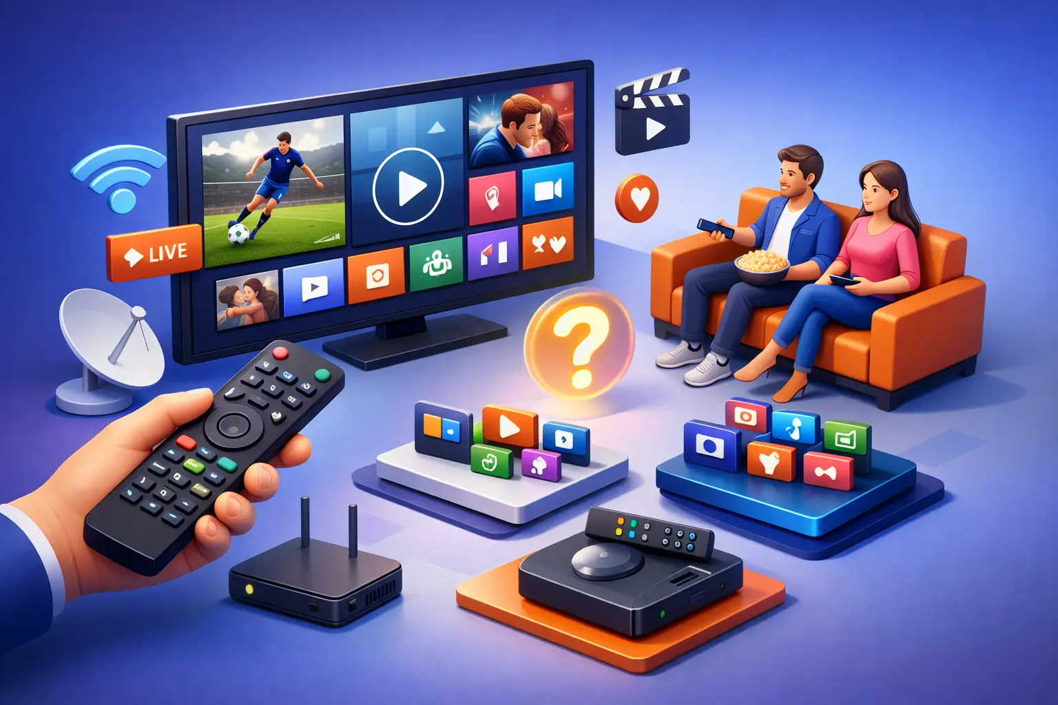 كيف تختار باقة IPTV المناسبة لمشاهدتك؟