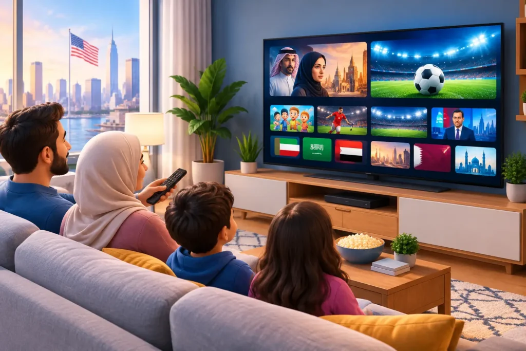 اشتراك قنوات عربية في امريكا للعائلة والرياضة